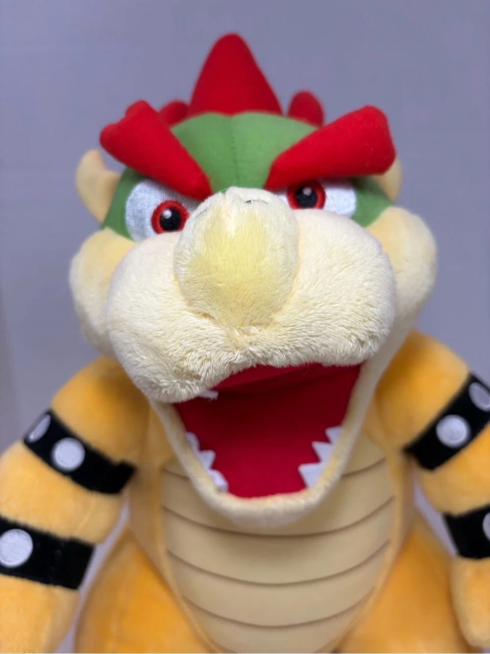 Build-A-Bear Super Mario Bowser King Koopa Nintendo Plush Stuffed Animal Toy 17”
